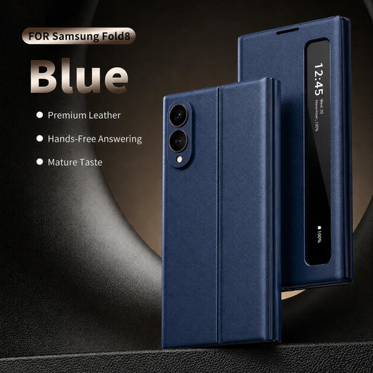 Smart View Side Window Flip Cover for Galaxy Z Fold
