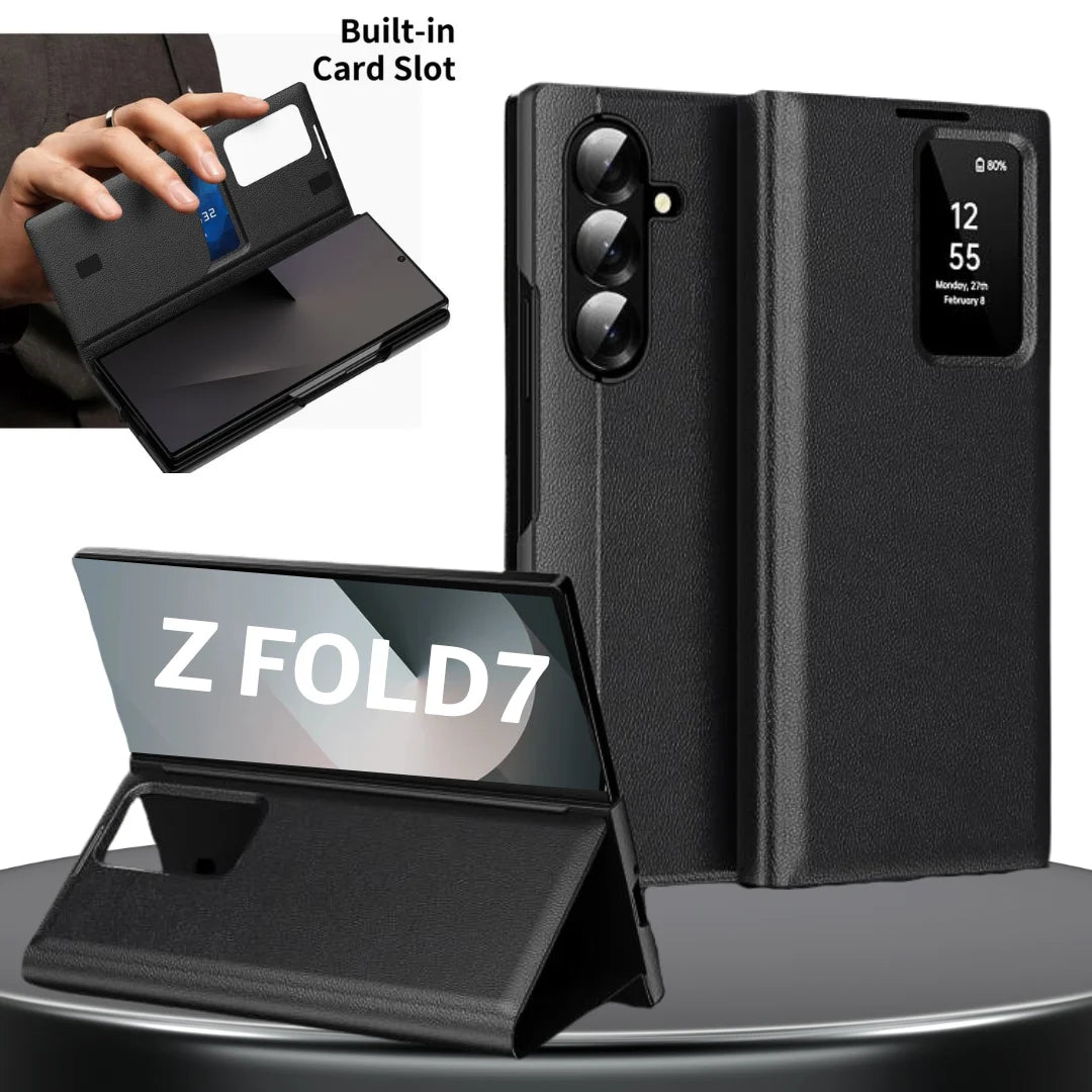 Samsung Galaxy Z Fold7 Smart View IC Wallet Case.