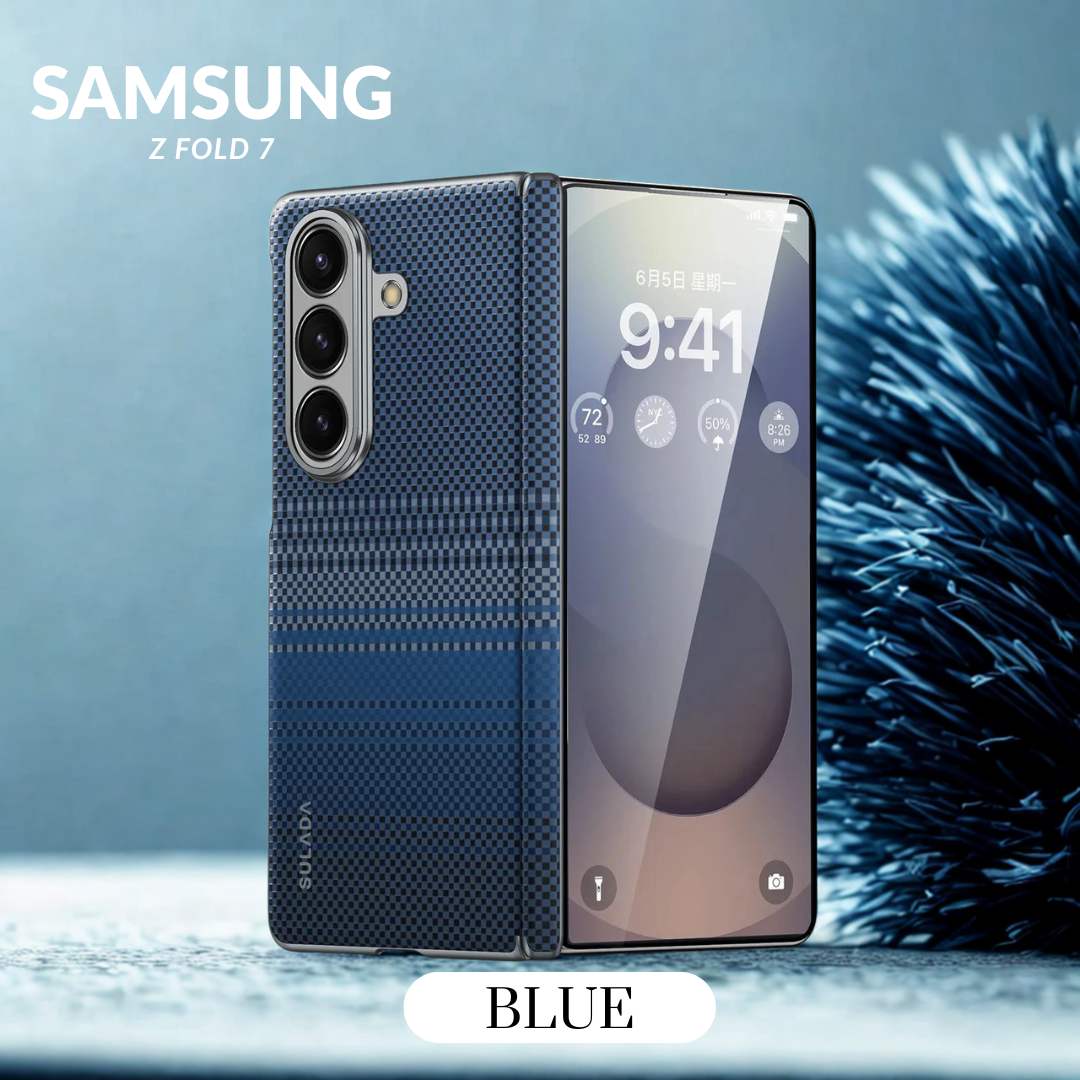 SAMSUNG GALAXY Z FOLD7 Sunset Glow Tactile Woven Case