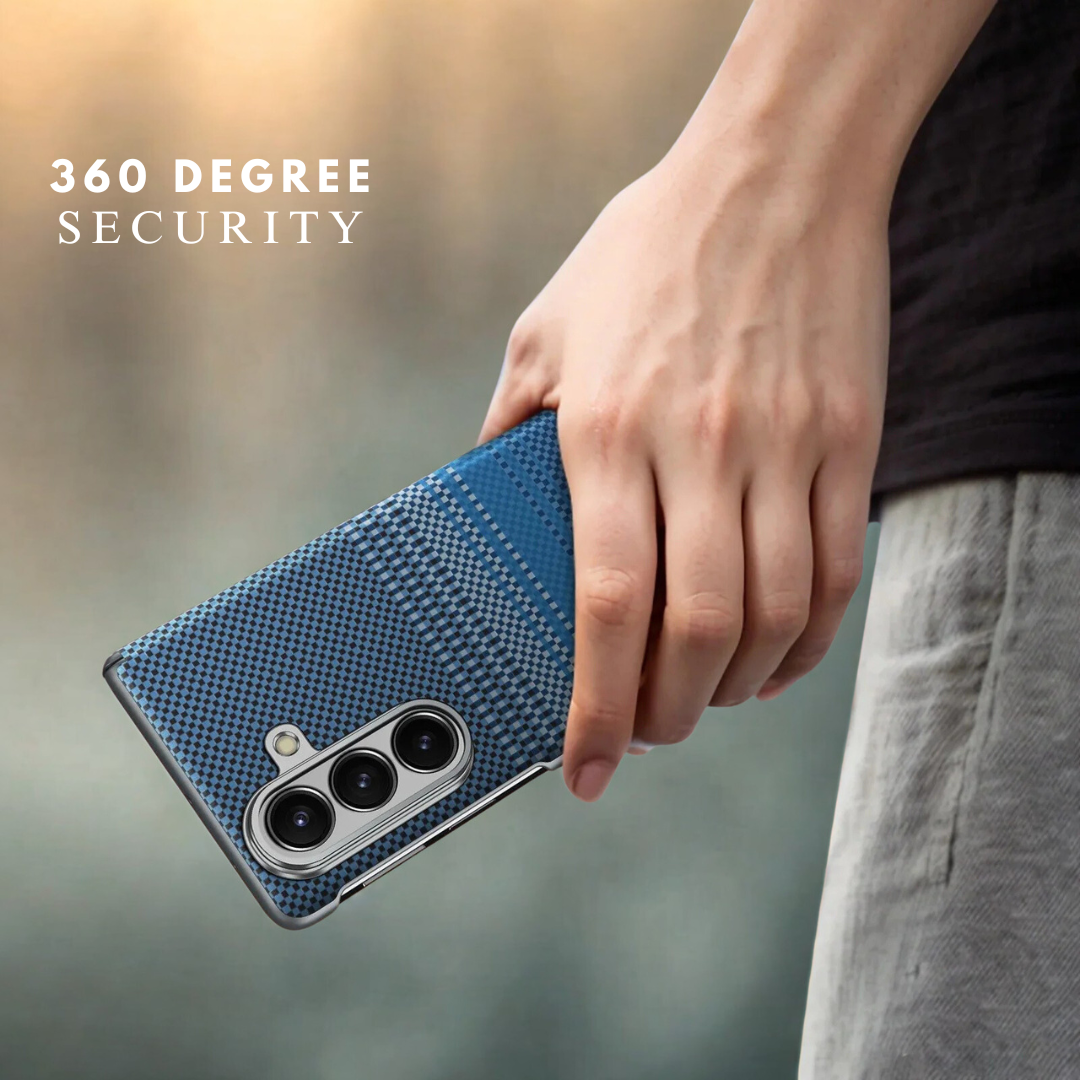SAMSUNG GALAXY Z FOLD7 Sunset Glow Tactile Woven Case