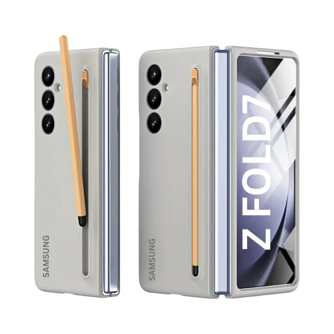SAMSUNG GALAXY Z FOLD7 S Pen case with Front Glass.
