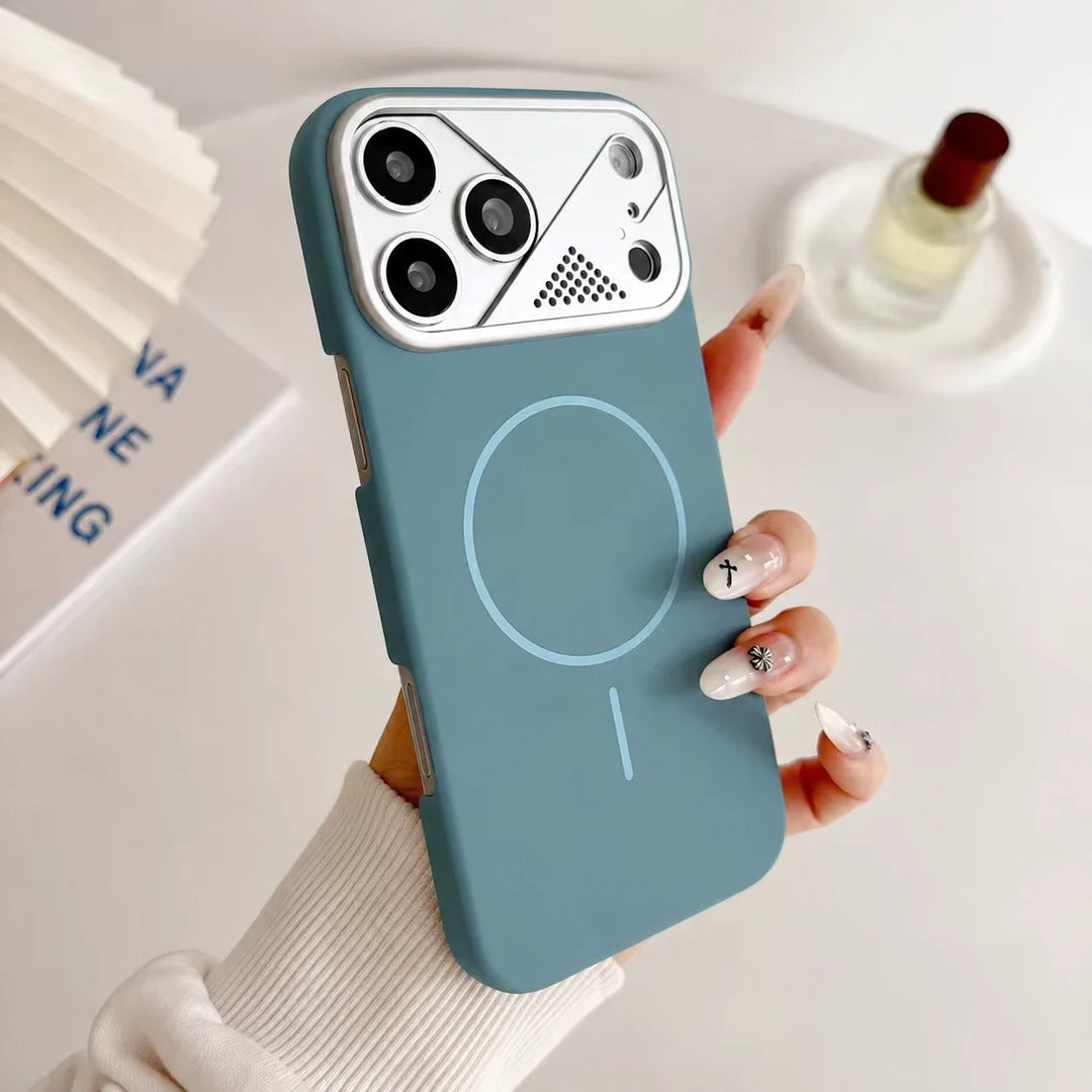 AeroShield MagSafe Matte Case - muted teal