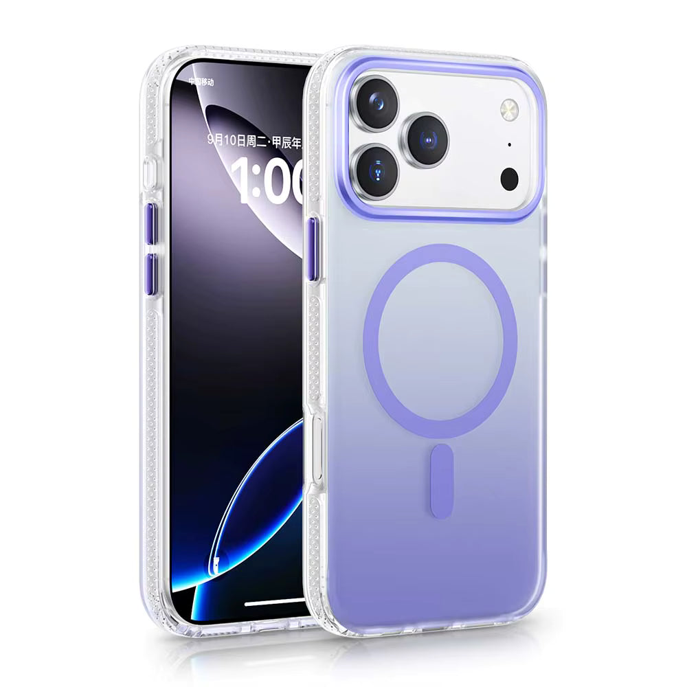Shockproof Transparent MagSafe Case for iPhone