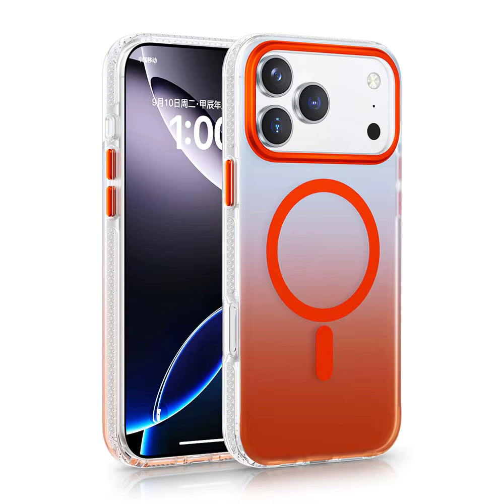 Clear iPhone Case Compatible with MagSafe Charging