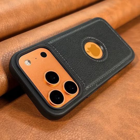 Business Classic Leather Case black for iPhone 