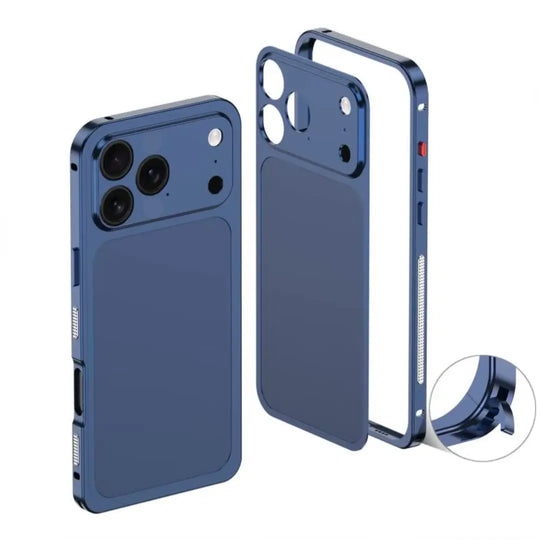 Metal Bumper Converter Case to iPhone 17 Series