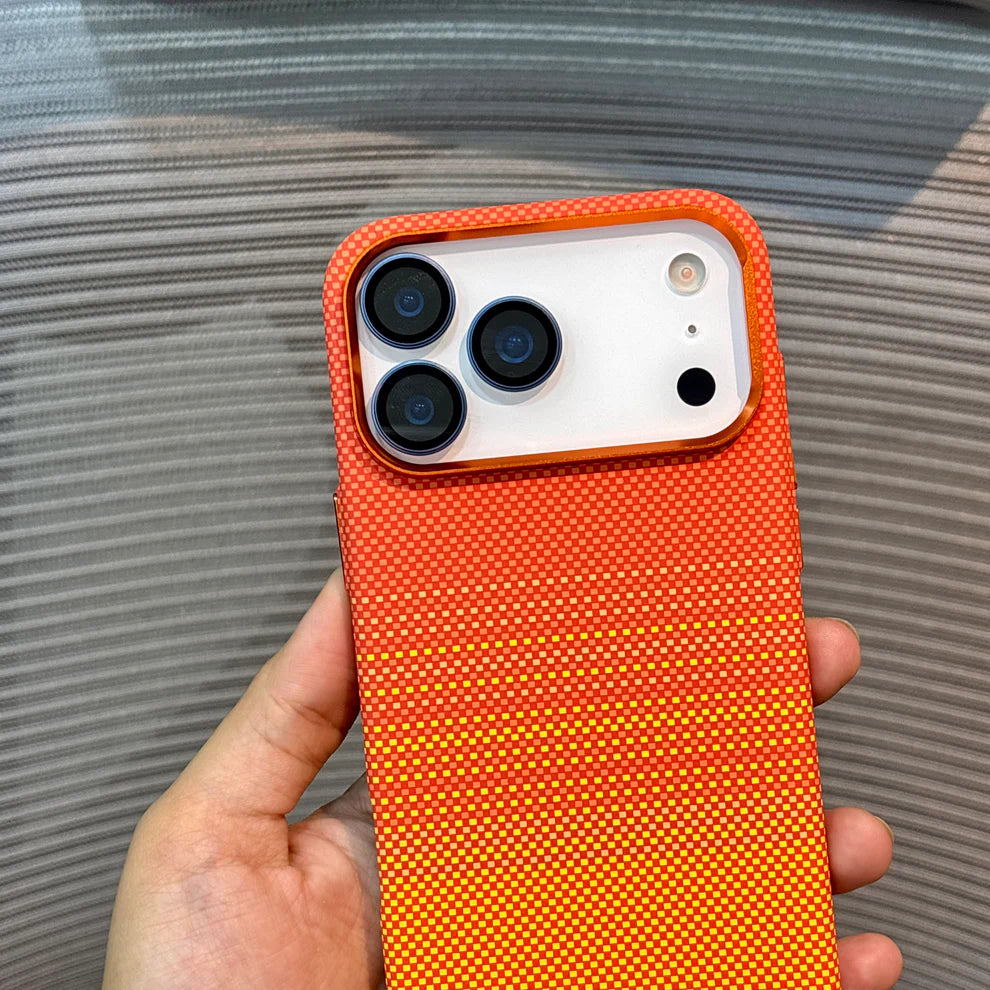 Cosmos Joy Carbon Shield Designer Case for iPhone 17 Pro Max
