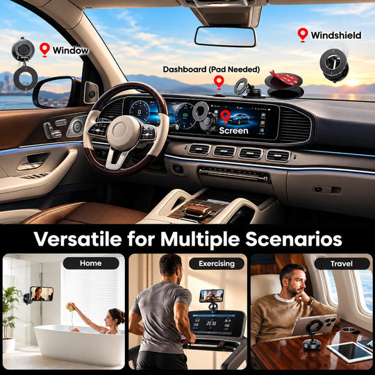 Premium MagPro 360° Magnetic Phone Holder