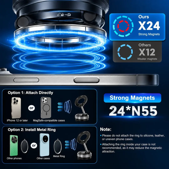 MagPro 360° Rotating Magnetic Phone Mount