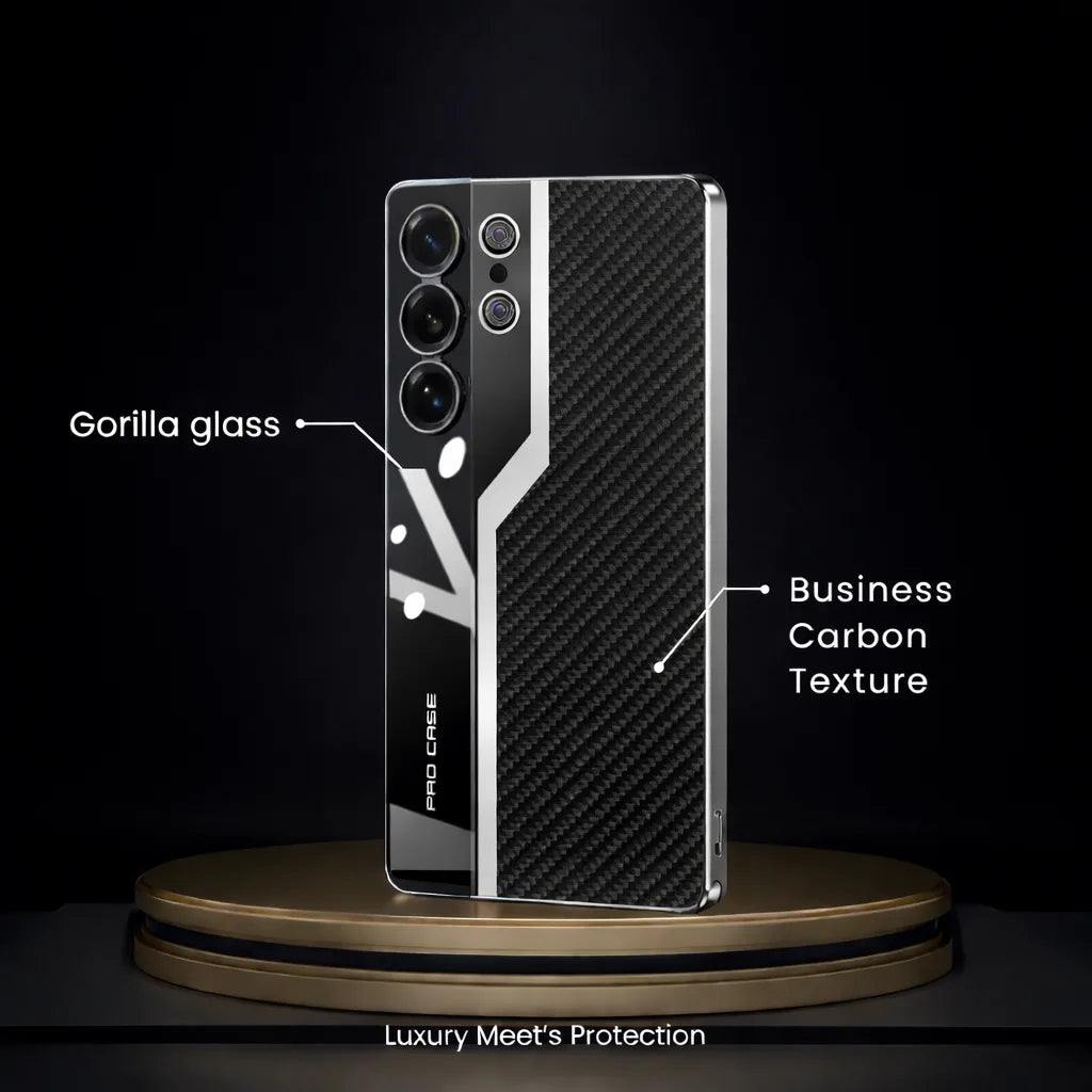 Electroplated Business Leather Case