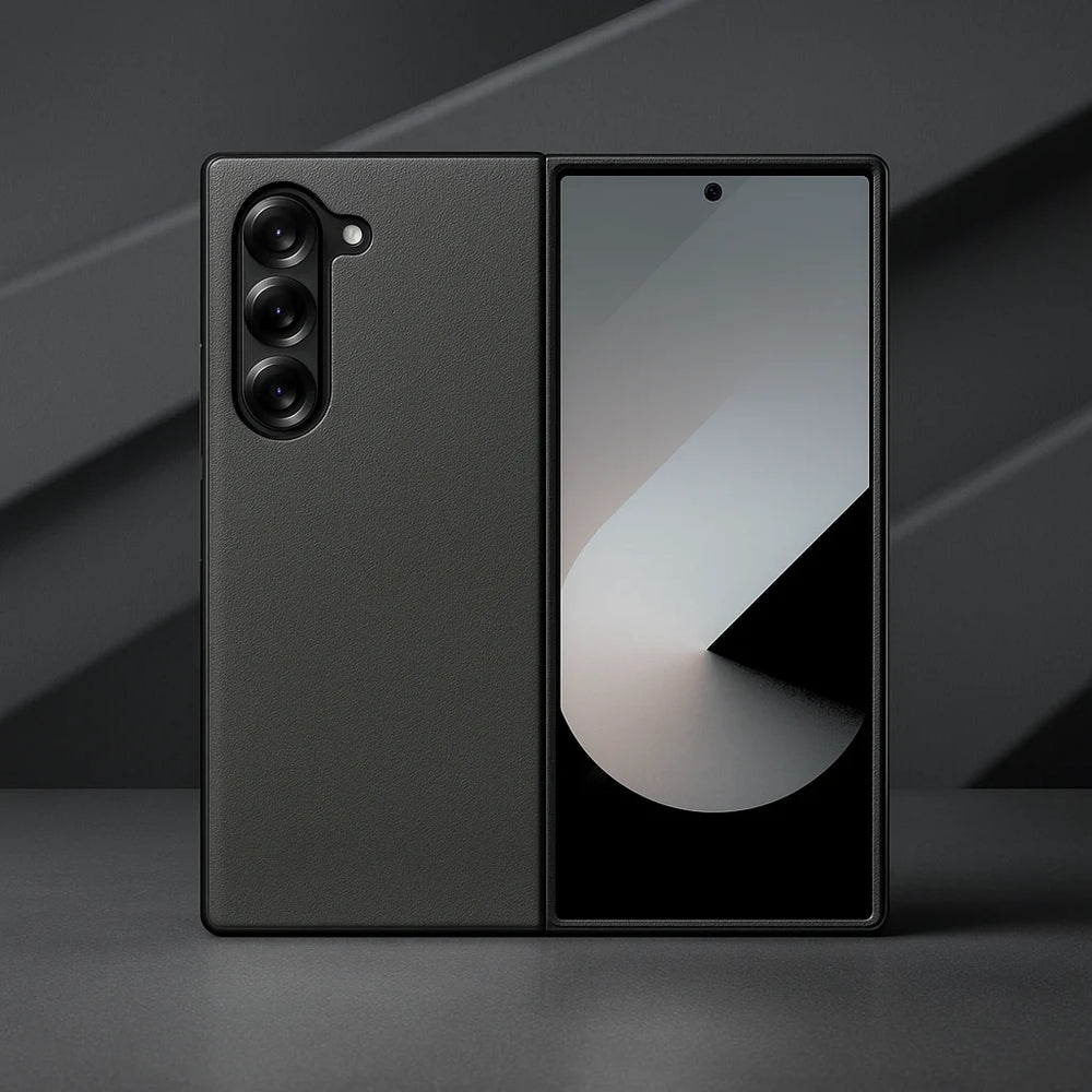 GALAXY Z FOLD7 PU Leather Matte Case.