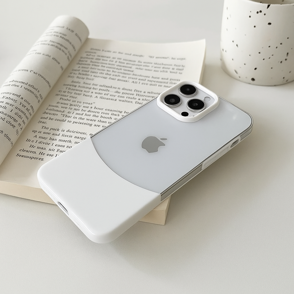 Dual-Layer Contrast Transparent IPhone Case