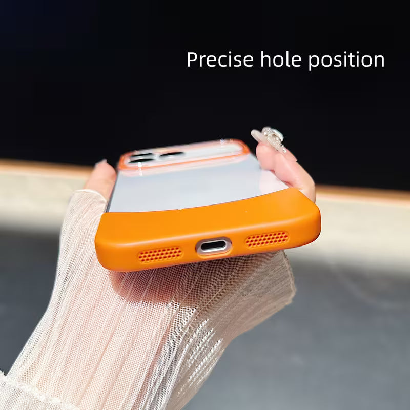 Clear Fusion Detachable Armor Case-hole positive