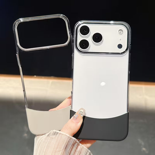 Clear Fusion Detachable Armor Case-black