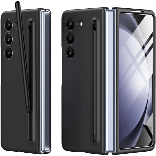 SAMSUNG GALAXY Z FOLD CASE: Ⓢ Pen With Built-in Front Glass.