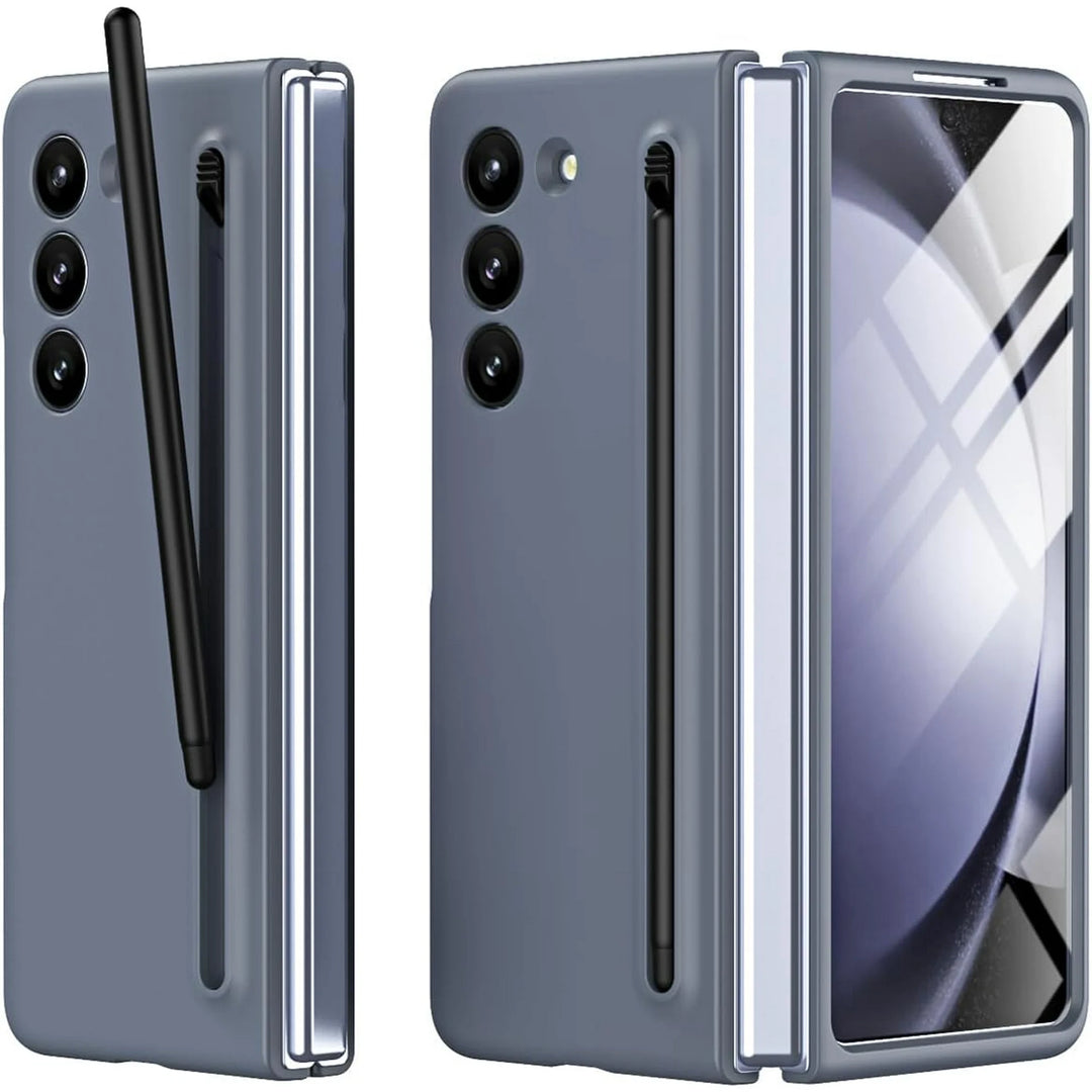 SAMSUNG GALAXY Z FOLD CASE: Ⓢ Pen With Built-in Front Glass.