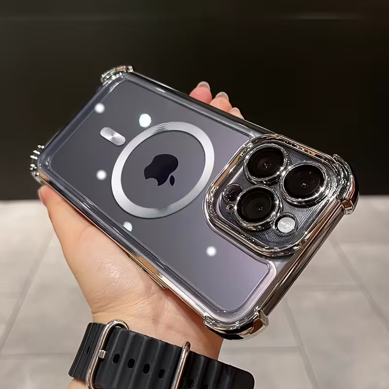 ElectroClear Magnetic Armor Case - white