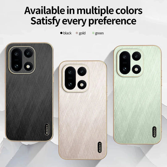 Electroplate Golden Thread Pattern Case
