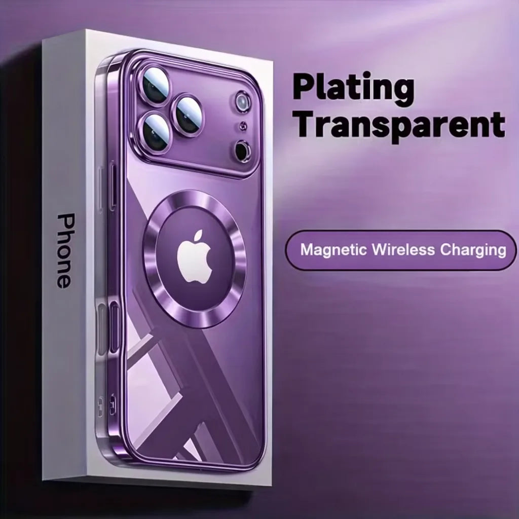 Elite Transparent Plating Case (purple)