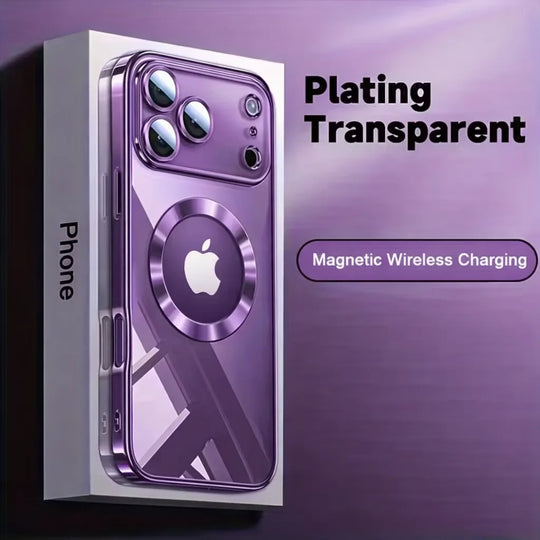 Elite Transparent Plating Case (purple)