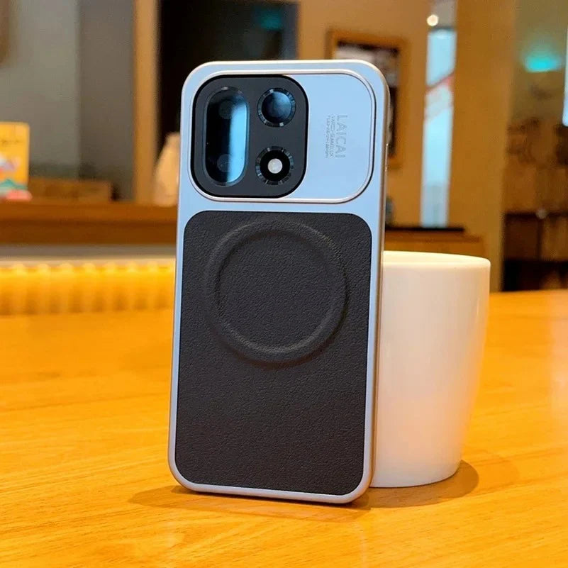 Everyday Carry MagSafe Leather Case- black