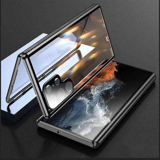 Samsung Magnetic Case - Dual Glass, Anti-Spy Technology *Premium*.