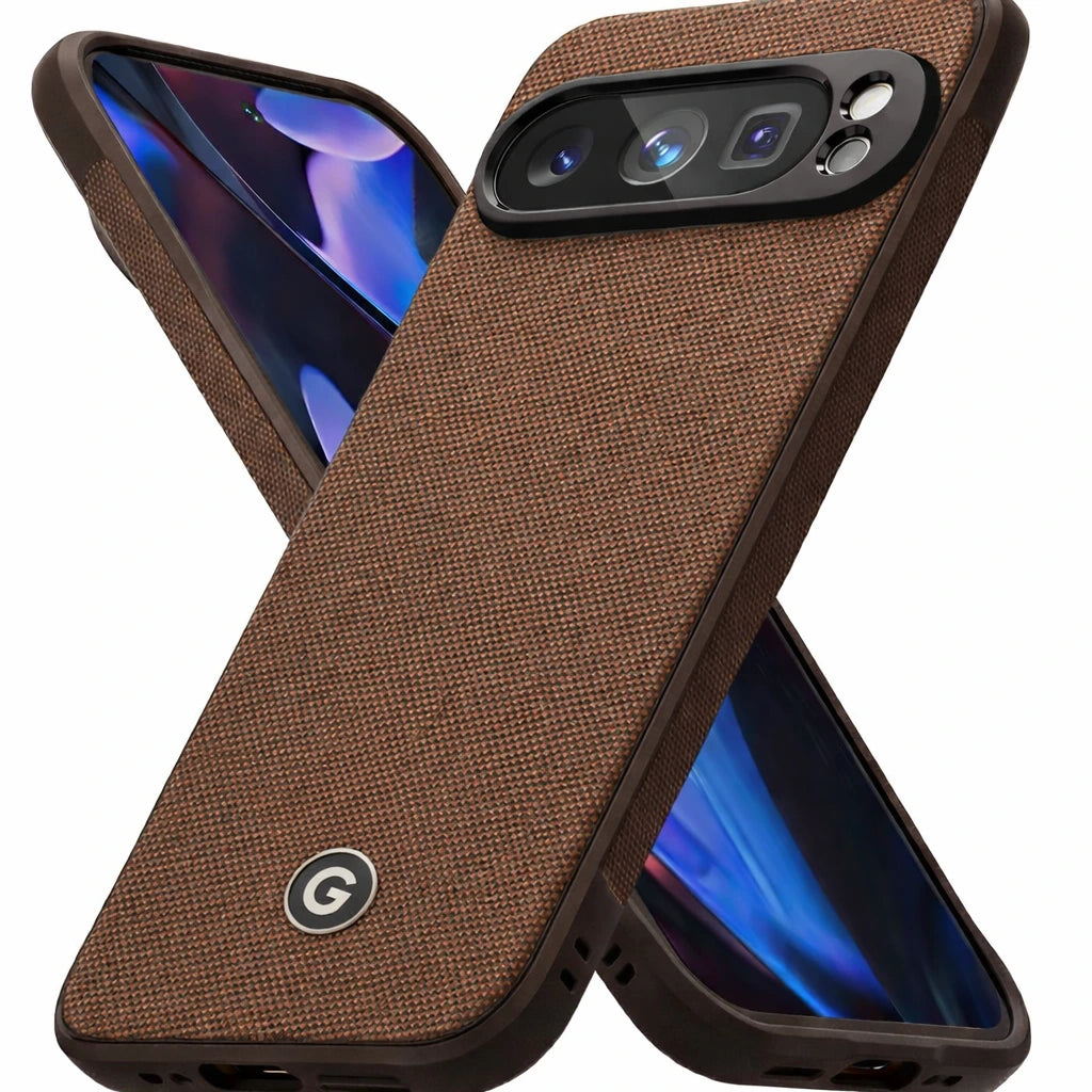 Google Pixel Techwoven Case Brown