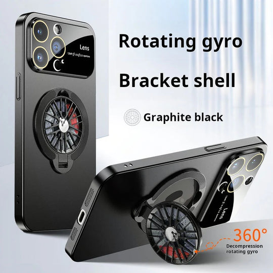 GyroSpin Pro Rotating Bracket Phone Case