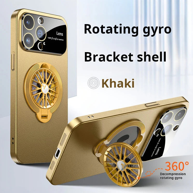 GyroSpin Pro Rotating Bracket Phone Case