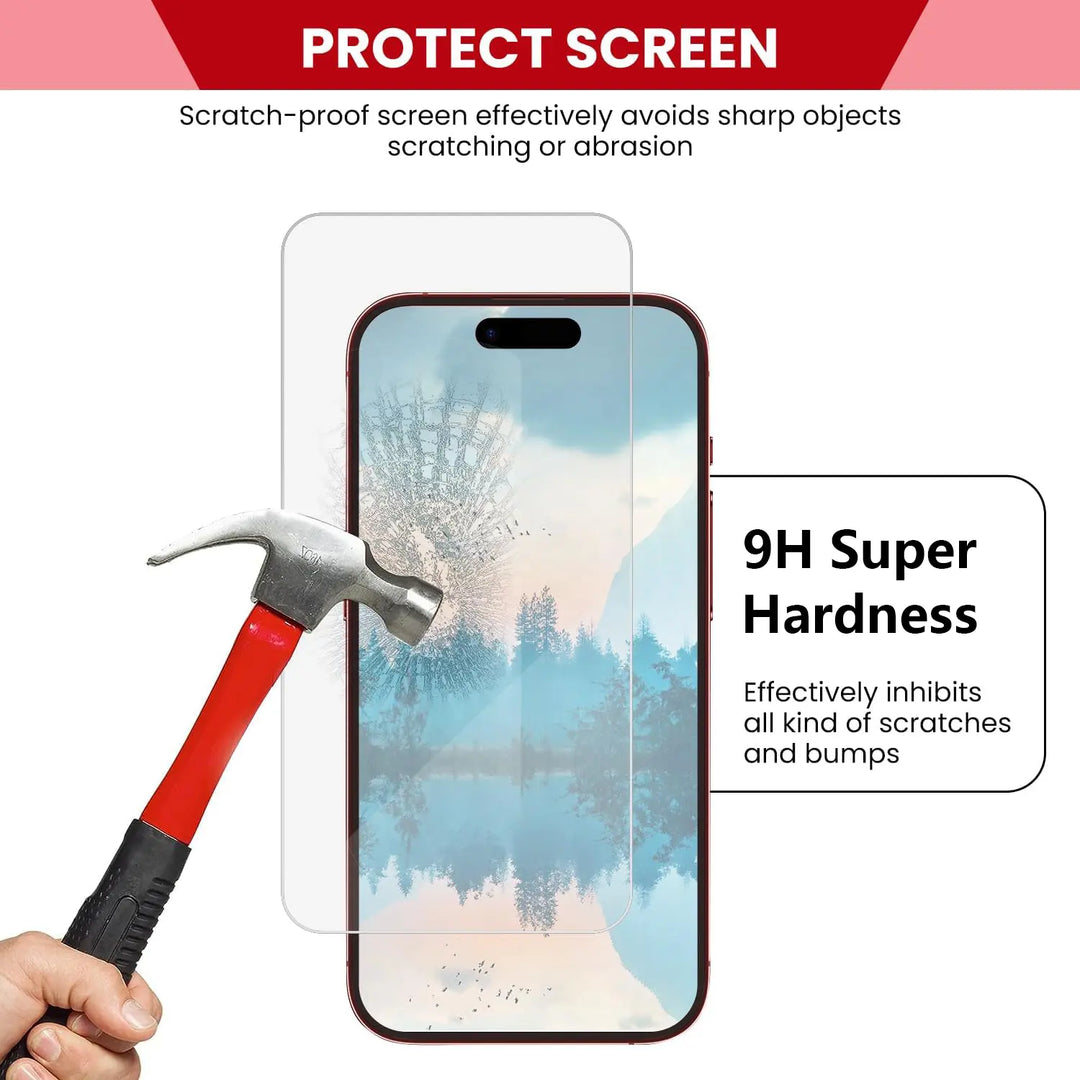 iPhone 16 Pro Max Fall-Resistant Privacy Screen Protector