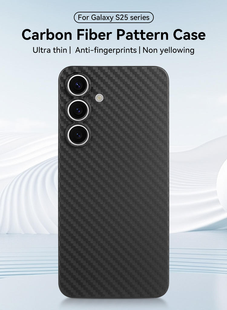 Ultra Thin Carbon Fiber Case.