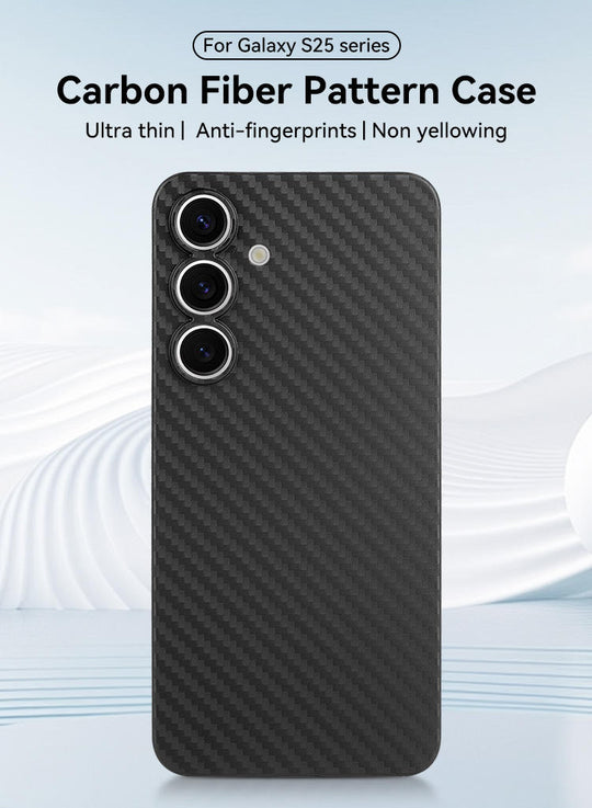 Ultra Thin Carbon Fiber Case.