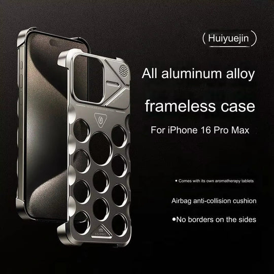 Ultra Premium Titanium Inbuild Fragrance iPhone Case.