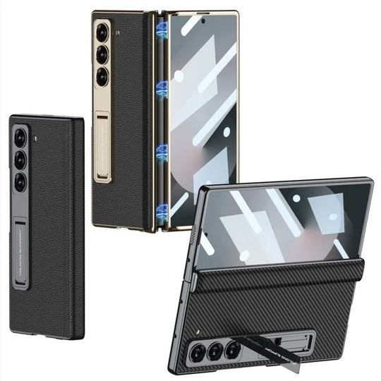 Luxury Electroplating PU Leather Mobile Phone Case