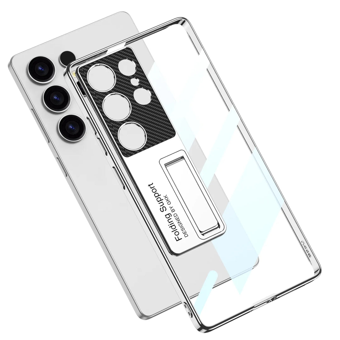 GKK Luxury Clear Kickstand Case for Samsung : *Case Meets Functions*.