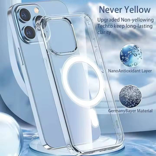 iPhone 16 Series New Generation Clear Magsafe Edition Case