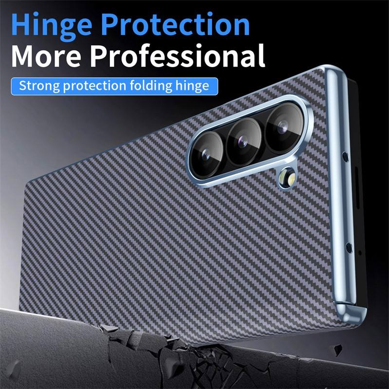 Ultra Thin Carbon Fiber Side Hinge Case