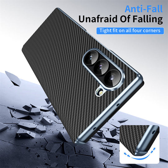Ultra Thin Carbon Fiber Side Hinge Case