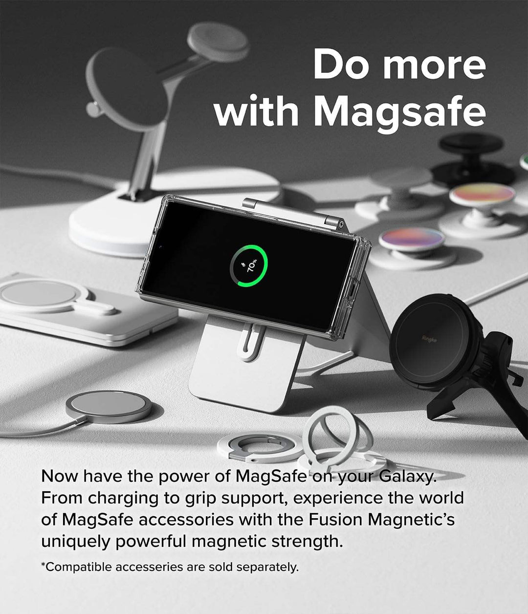 SAMSUNG GALAXY Z FOLD7 Ultra Clear Fusion With Magsafe.