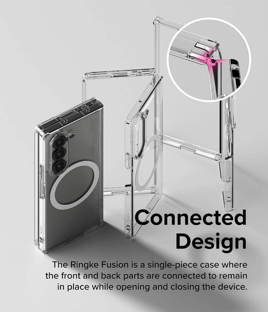 SAMSUNG GALAXY Z FOLD7 Ultra Clear Fusion With Magsafe.