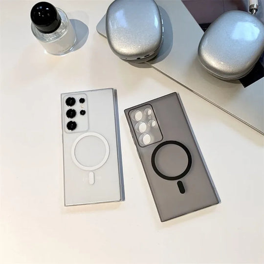 Ultra-Slim 0.3mm Paper-Feel Magnetic Case for Samsung