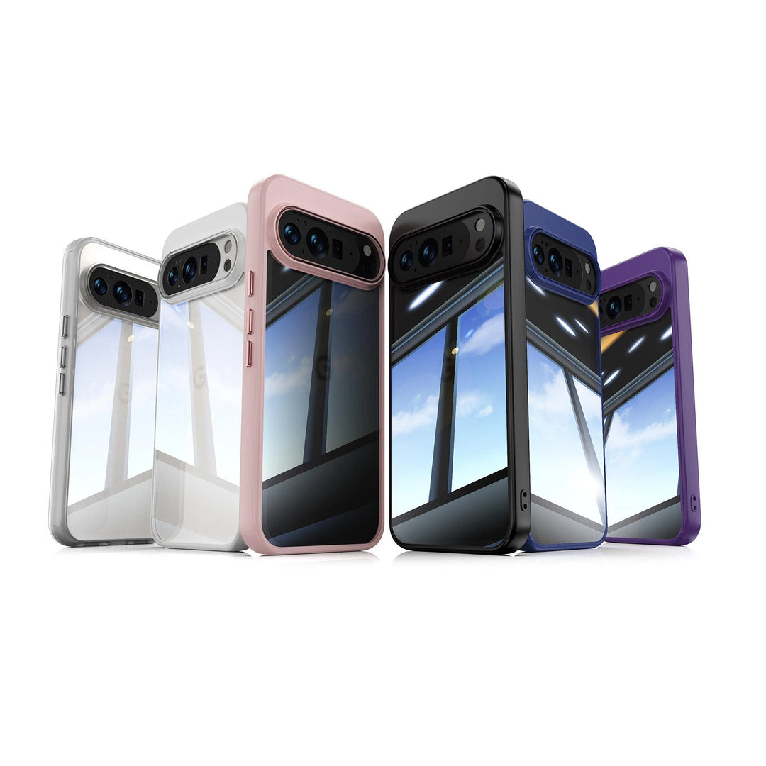 Slim clear Glacier Pixel case