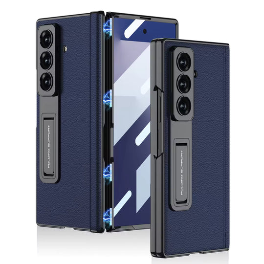 Luxury Electroplating PU Leather Mobile Phone Case