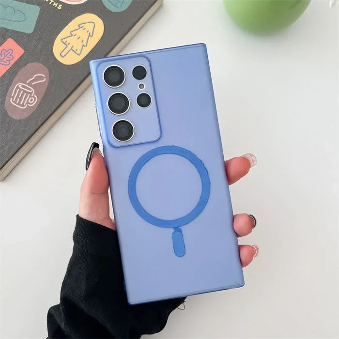 Ultra-Slim 0.3mm Paper-Feel Magnetic Case for Samsung