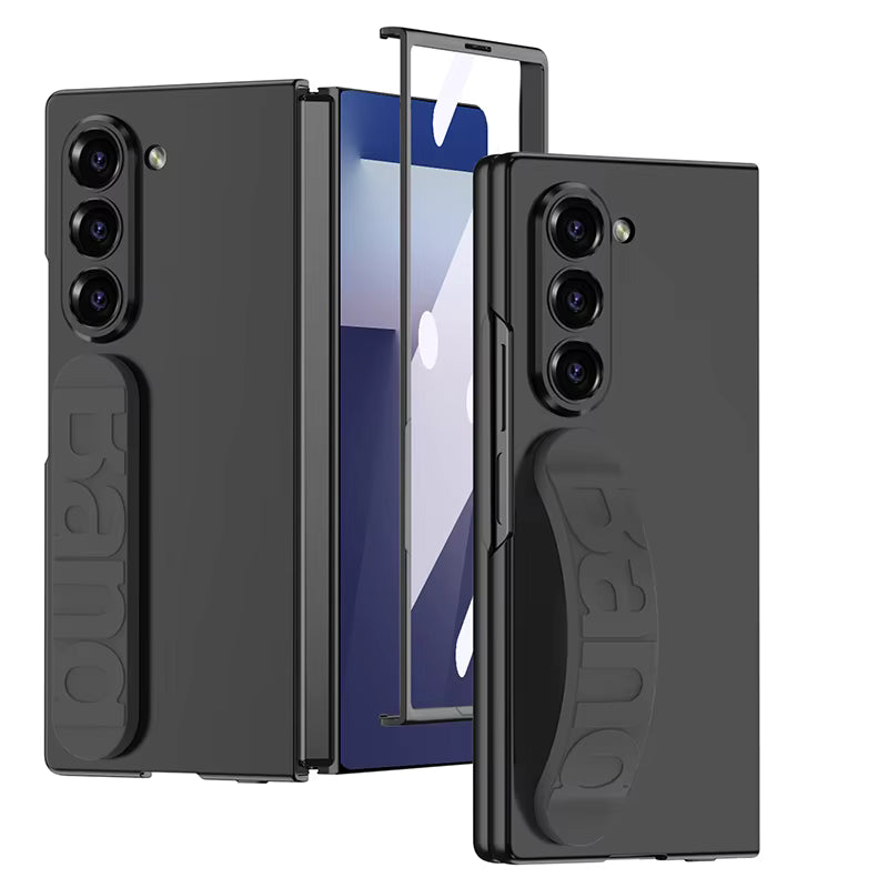 Galaxy Z Fold7 Silicone Stand Case black
