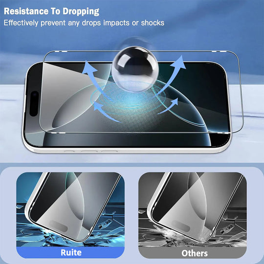 iPhone 17 Series Cristal Clear And Privacy Tempered Glass