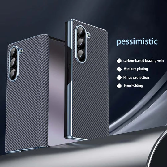 Ultra Thin Carbon Fiber Side Hinge Case
