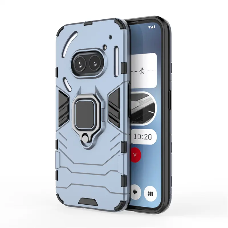 Shock Lock Armor Case with Magnetic Ring for Nothing