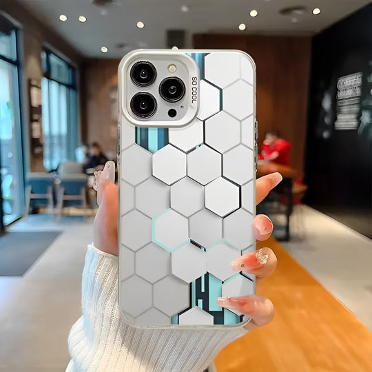 OnePlus Series 3D Honeycomb Hive Pattern Case