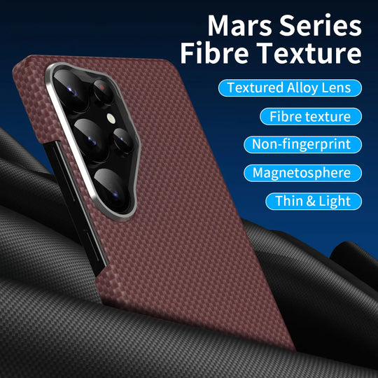 Ultra-Thin Real Carbon Fiber Shockproof Case for Galaxy S25 Ultra. - *Luxury Meets Functions*.